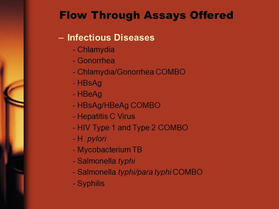 flow-through-assays